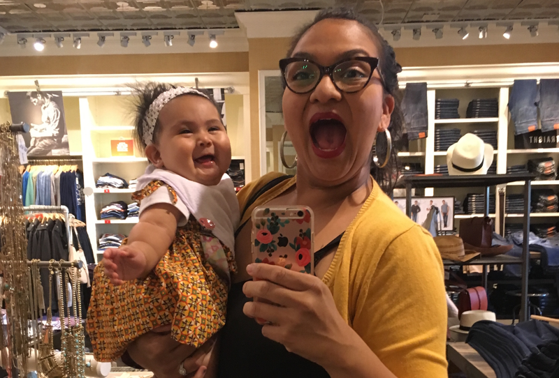 Me with my daughter Ximena.